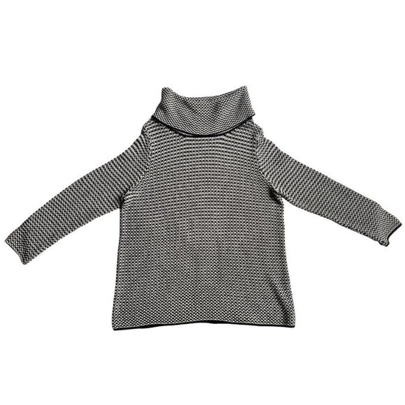 Talbots Women's Pullover Long Sleeve Cowl Neck Turtleneck Sweater, 1X - Picture 3 of 11